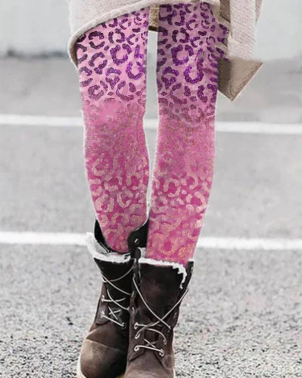 Hawaiian Style Digital Printing 3D Leggings For Men And Women