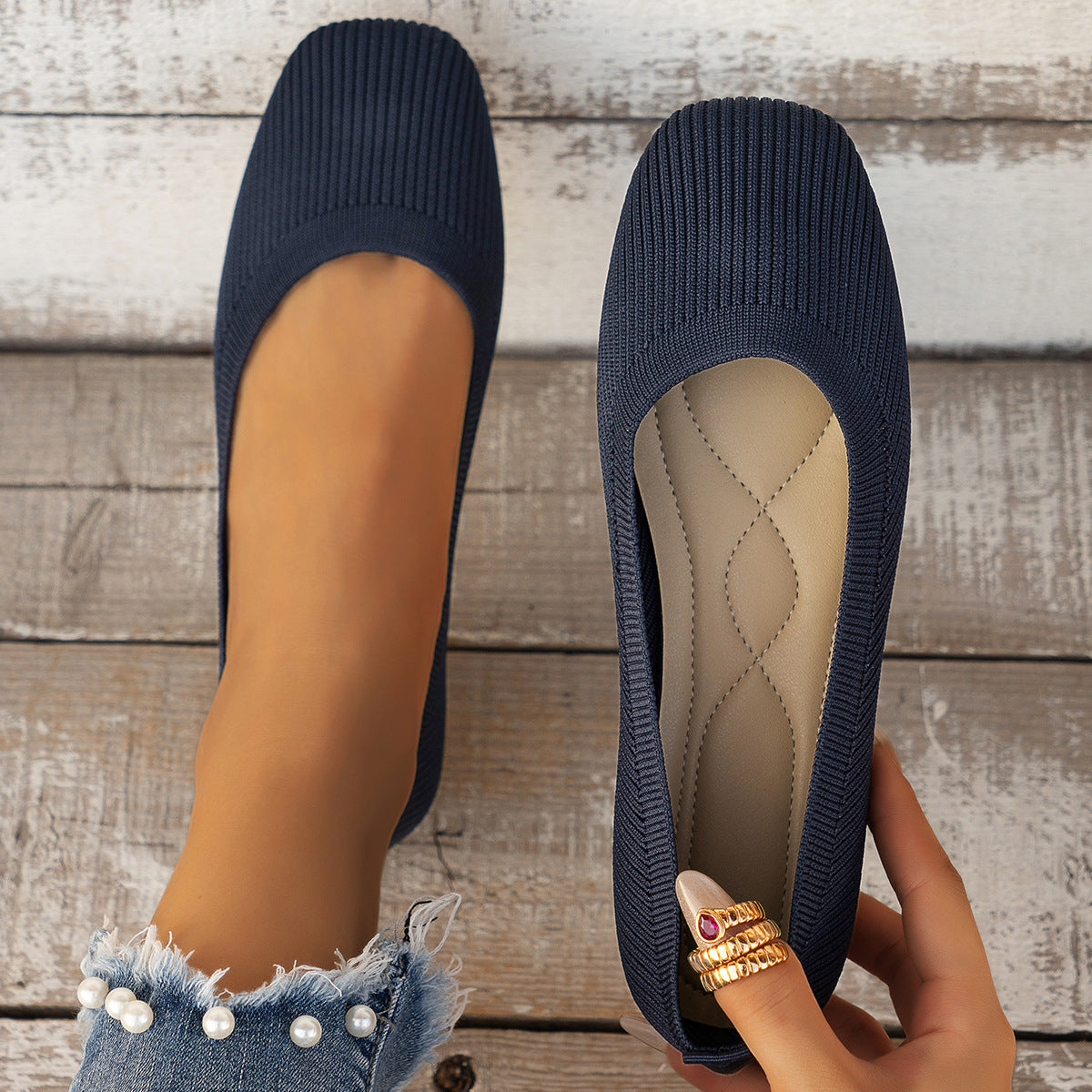 Spring Work Shoes Women's New Shallow Mouth