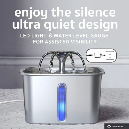 Floral Water Dispenser Dishwasher-safe Quiet Operation