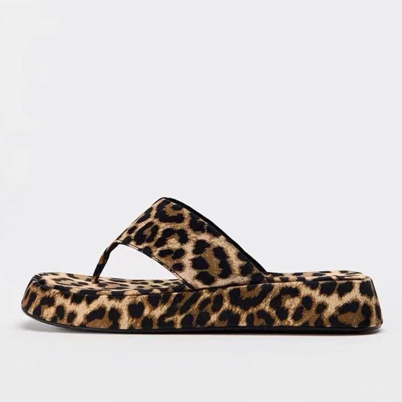 Women's Casual Fashion Flip-flop Platform Flip-flops Sandals