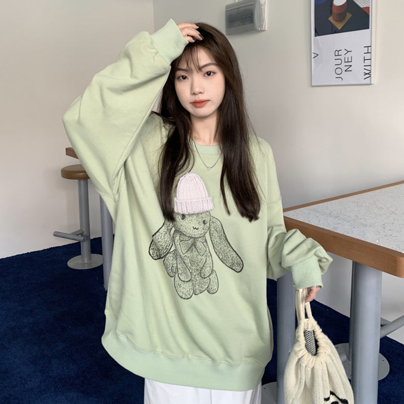 Women's Round Neck Sweater Super Hot Design