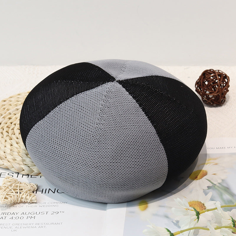 Fashion Versatile Contrast Fashion Breathable Hat