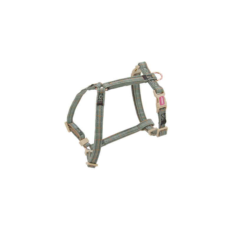 Fashionable And Simple Pet Chest Back Lattice Traction Rope