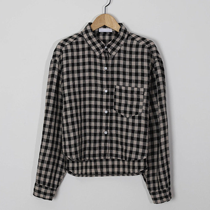 Langærmet kort alsidig casual cardigan