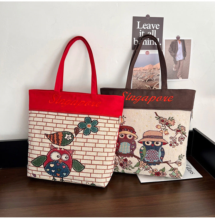 Women's Large Capacity Shopping Bag Handbag
