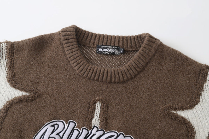 Loose And Lazy Style Fried Street Couple Sweater