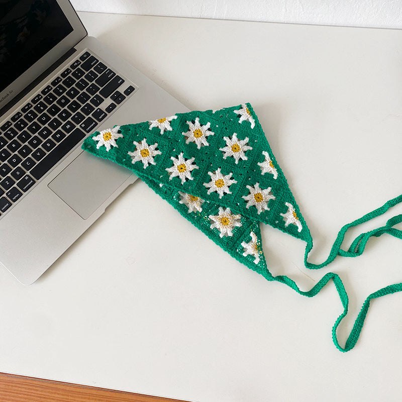 Little Daisy Flower Thread Cut Out Travel Art Headband