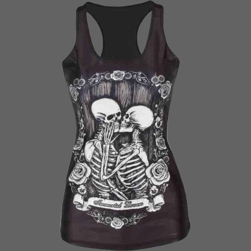 Summer And Autumn Cool Tight Sports Racer Vest