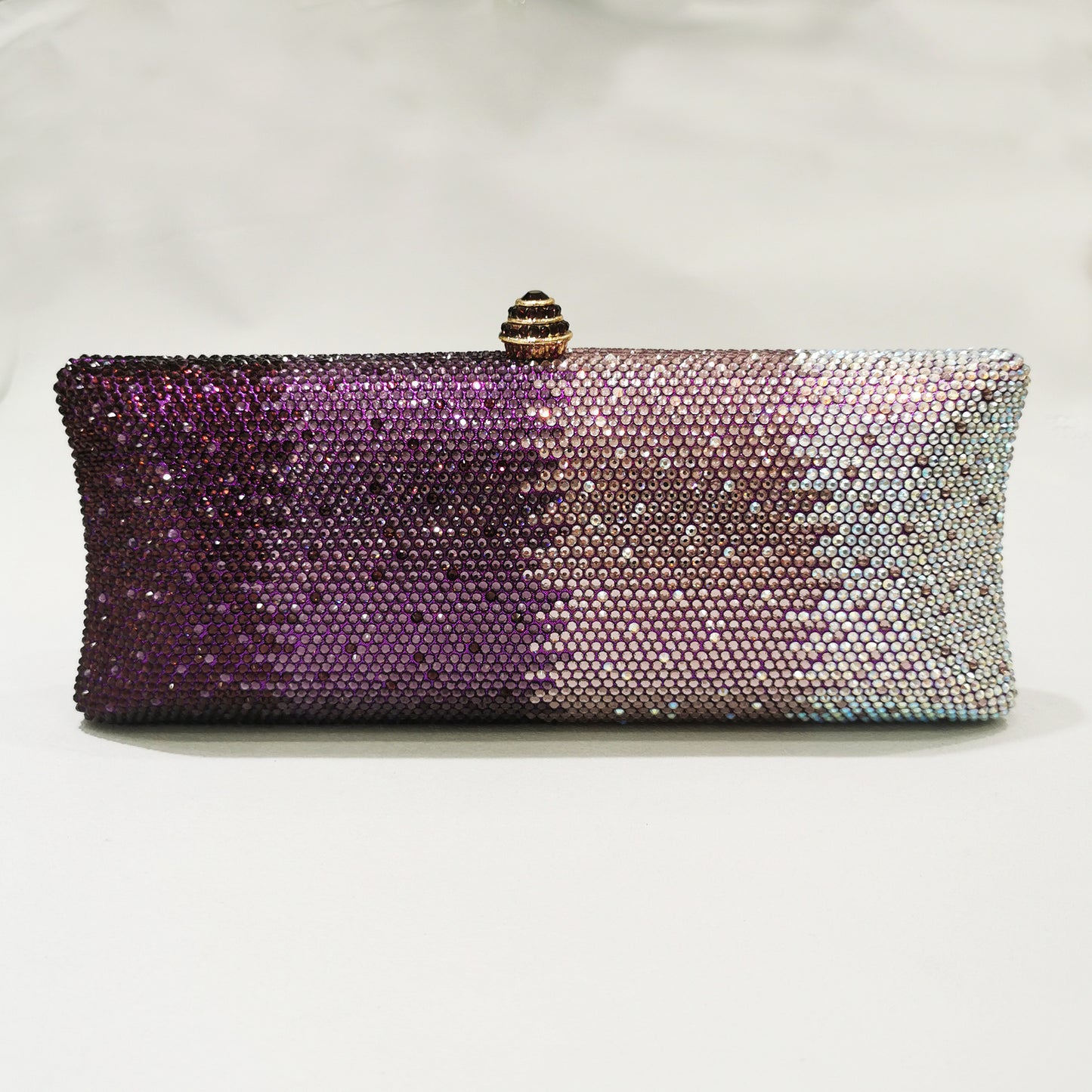 Gradient Rhinestone Dame Aften Clutch Skuldertaske