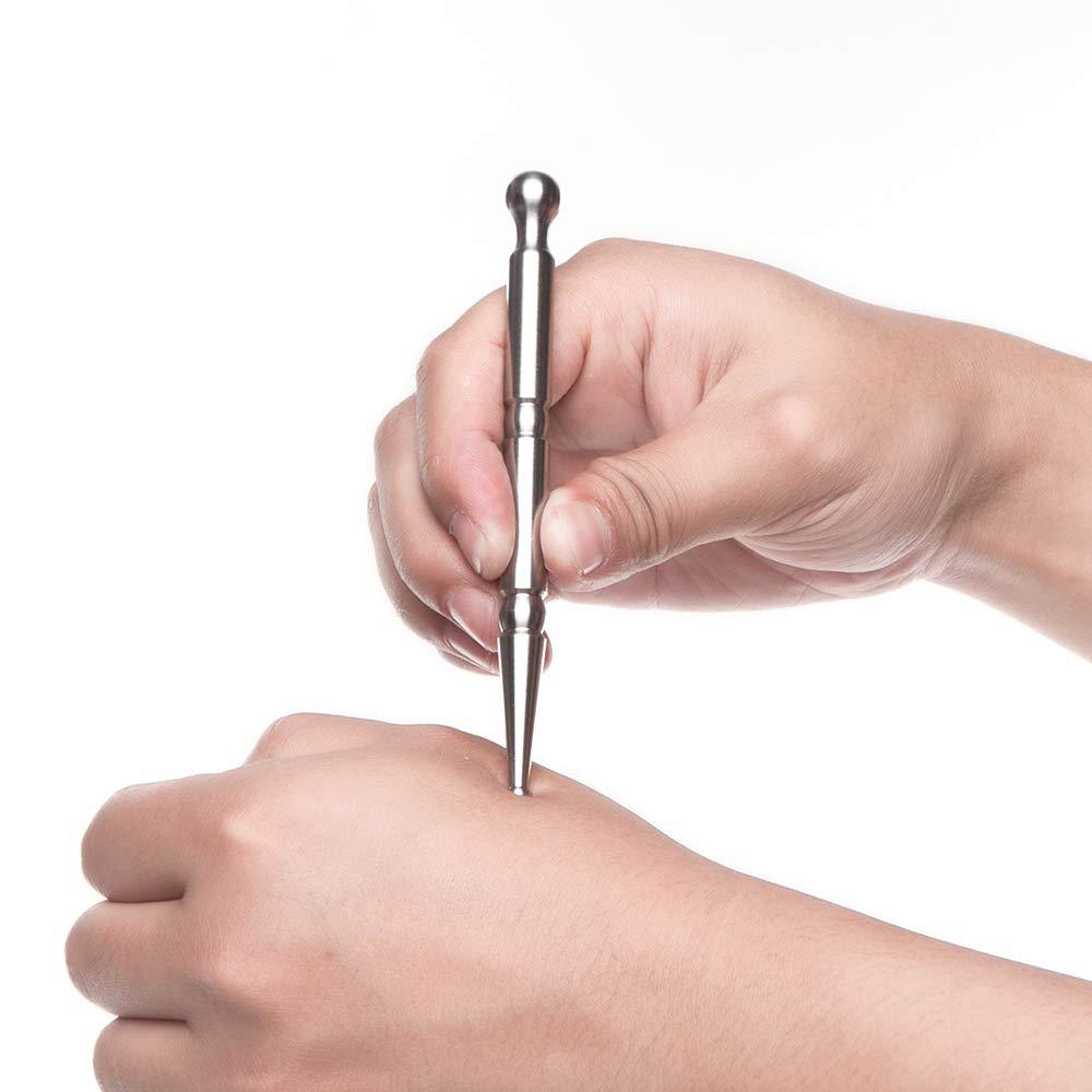 Body Face Manual Acupuncture Pen Dredge Meridian Stainless Steel Tool