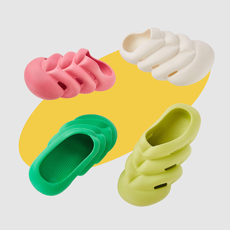 Skeleton Slippers Over Toe Couple Sandals
