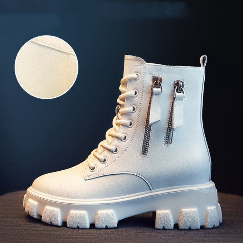 New All-match Plus Velvet Snow Cotton Boots