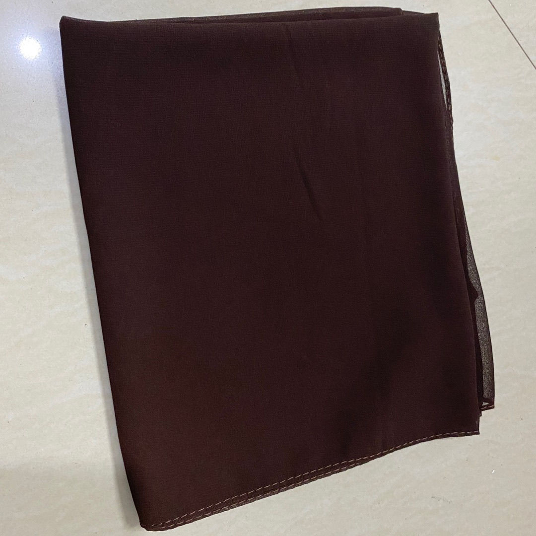 Fashion Casual Solid Color Chiffon Long Scarf