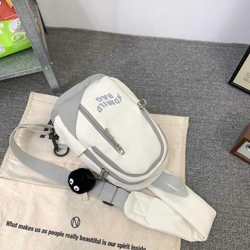 Japansk Crossbody Taske til Kvinder, Casual, Stor Kapacitet, Mode Skuldertaske
