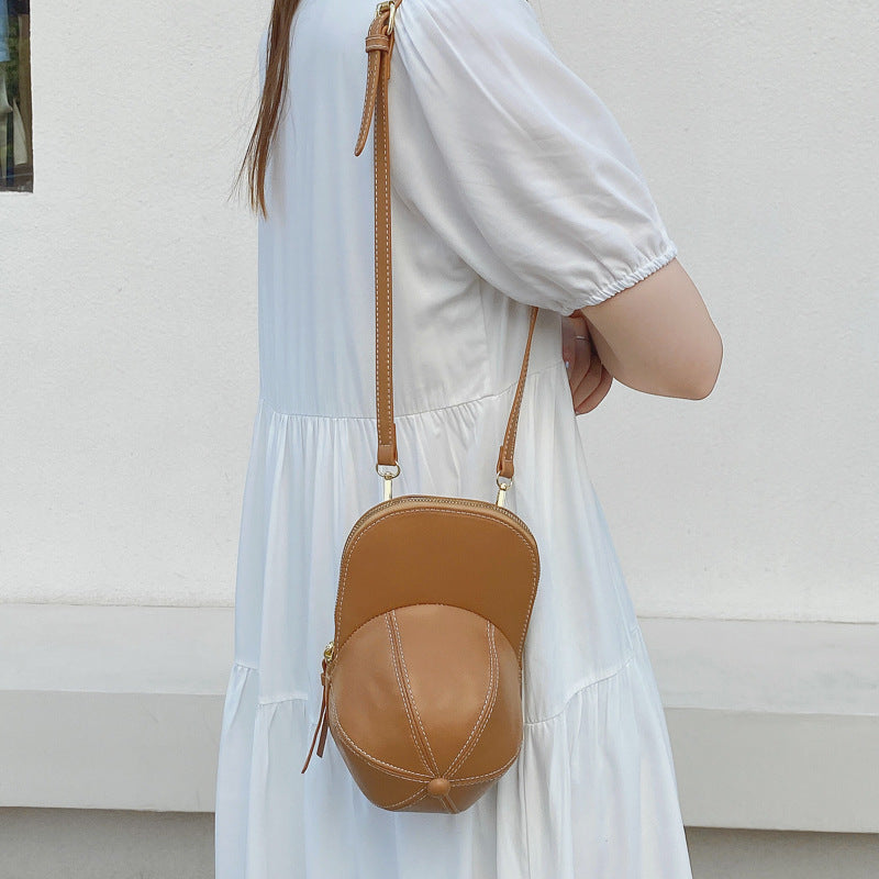 New Korean Style Textured Shoulder Bag