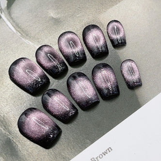 Women's Handmade Cat's Eye Wear Nail Tip