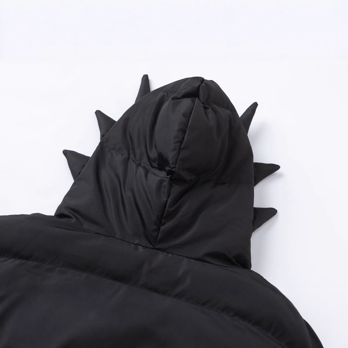 American Retro Black Working Wear Cotton-padded High Street Jacket
