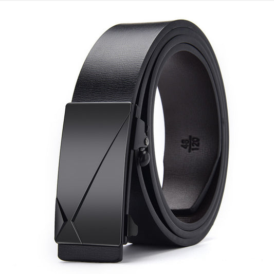 Toothless Automatic Buckle Business Men's Belt