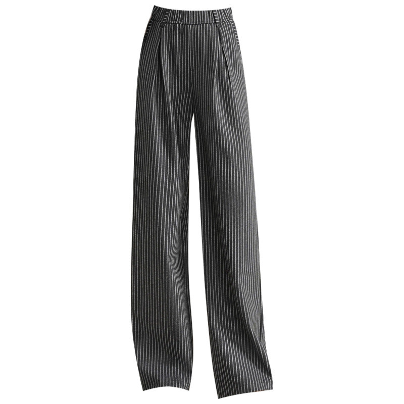 Women's Loose Fashion Slimming Draping Straight Pants
