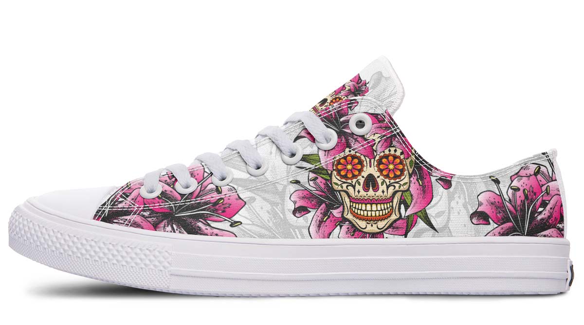 Fashion Print Couple Low-Top Canvas Shoes