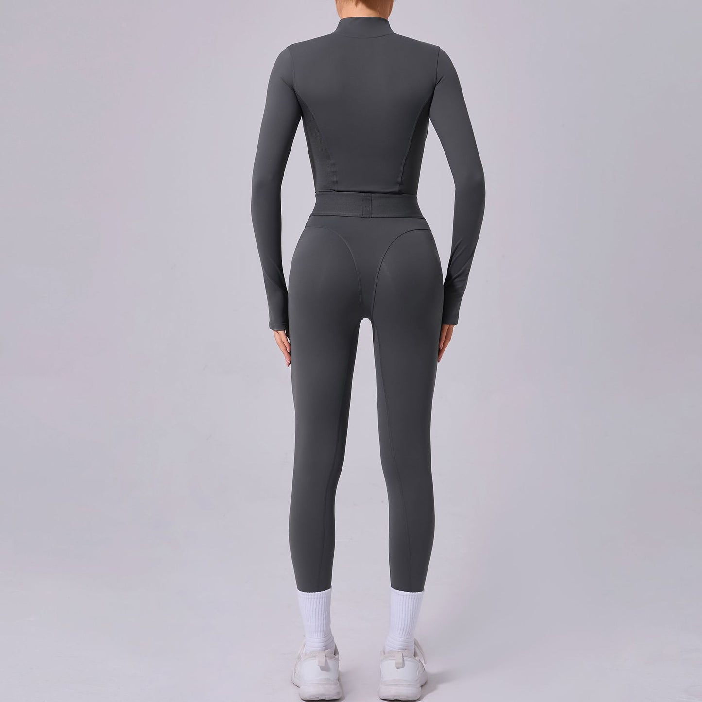 Women's Yoga Jumpsuit Tight Mesh On Both Sides