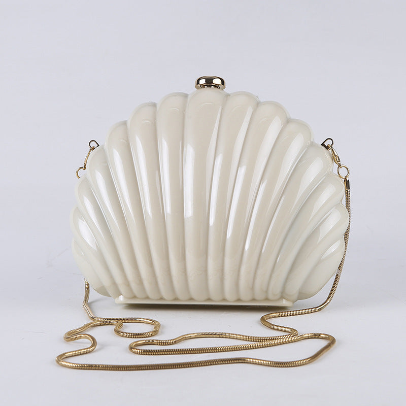 Dinner Candy-colored Shell Hand-held Party Hard Box Bag