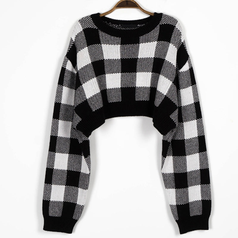 Women's Early Autumn Short And Thin Sweater