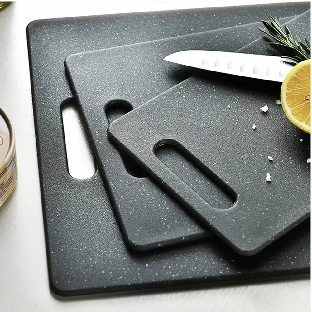 Imitation Stone Grain Plastic Chopping Board Kitchen Classification Cutting Board for Fruits Vegetables Meat