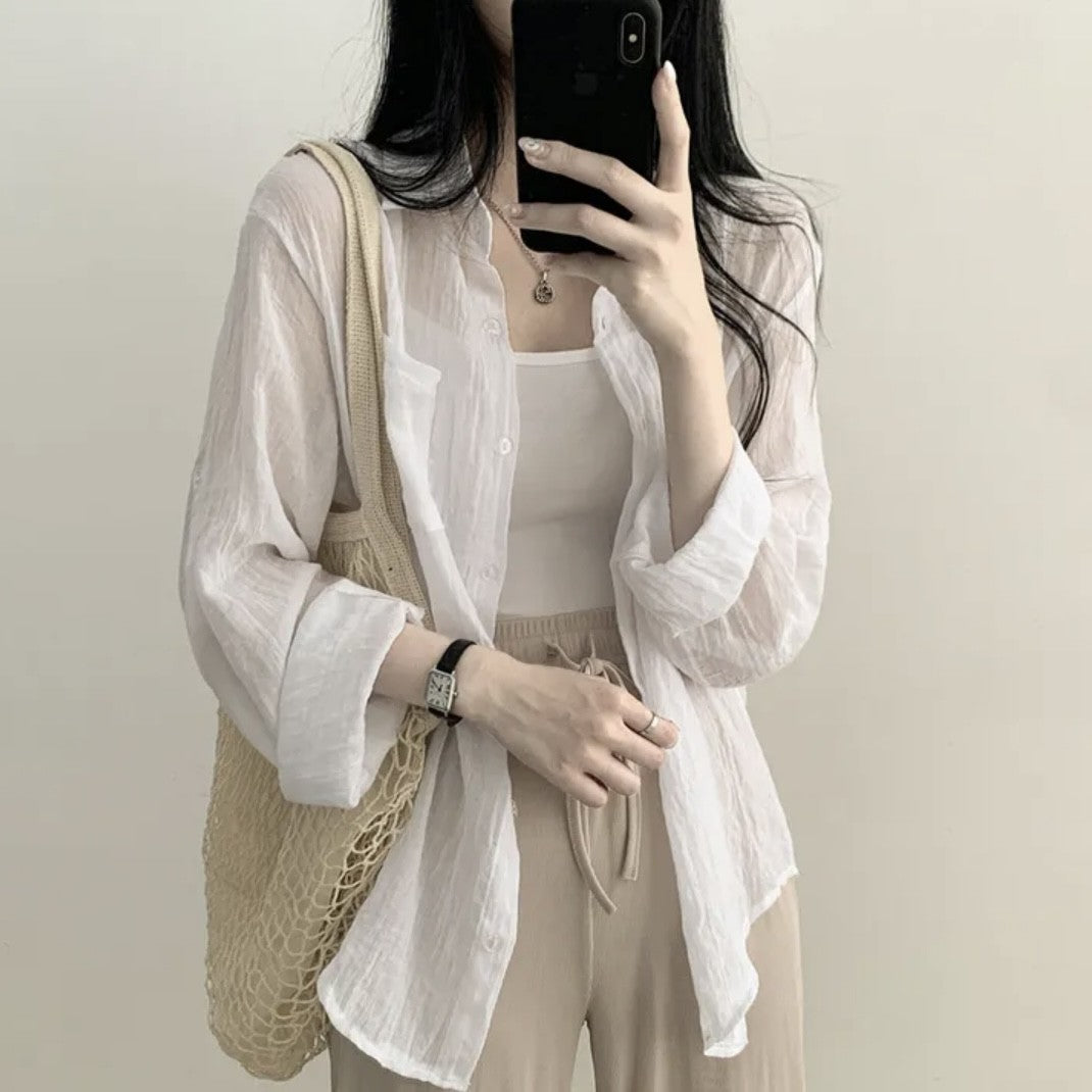 Women's Long-sleeved Sun-proof Light Shirt