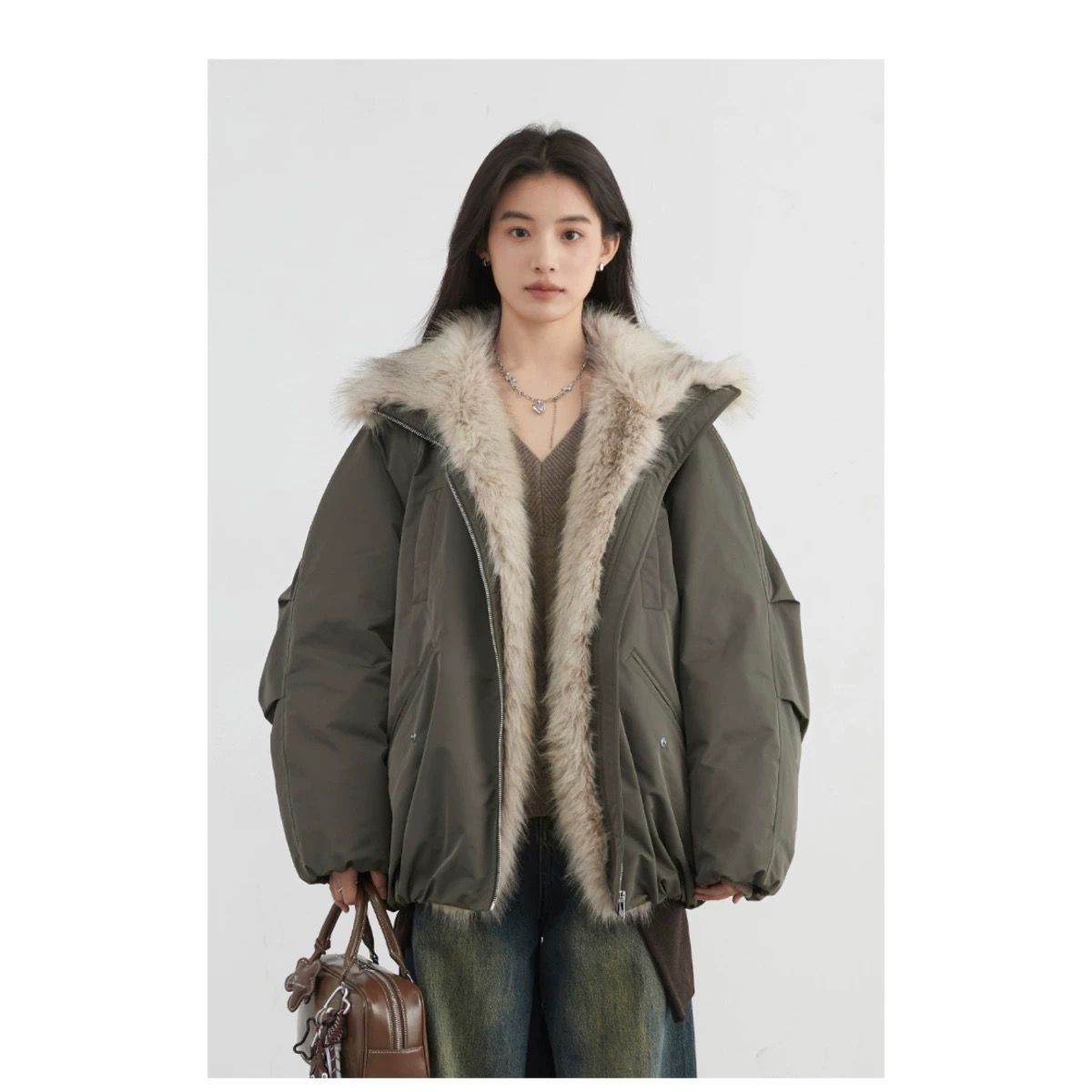 Cotton-padded Jacket For Warmth And Fashion