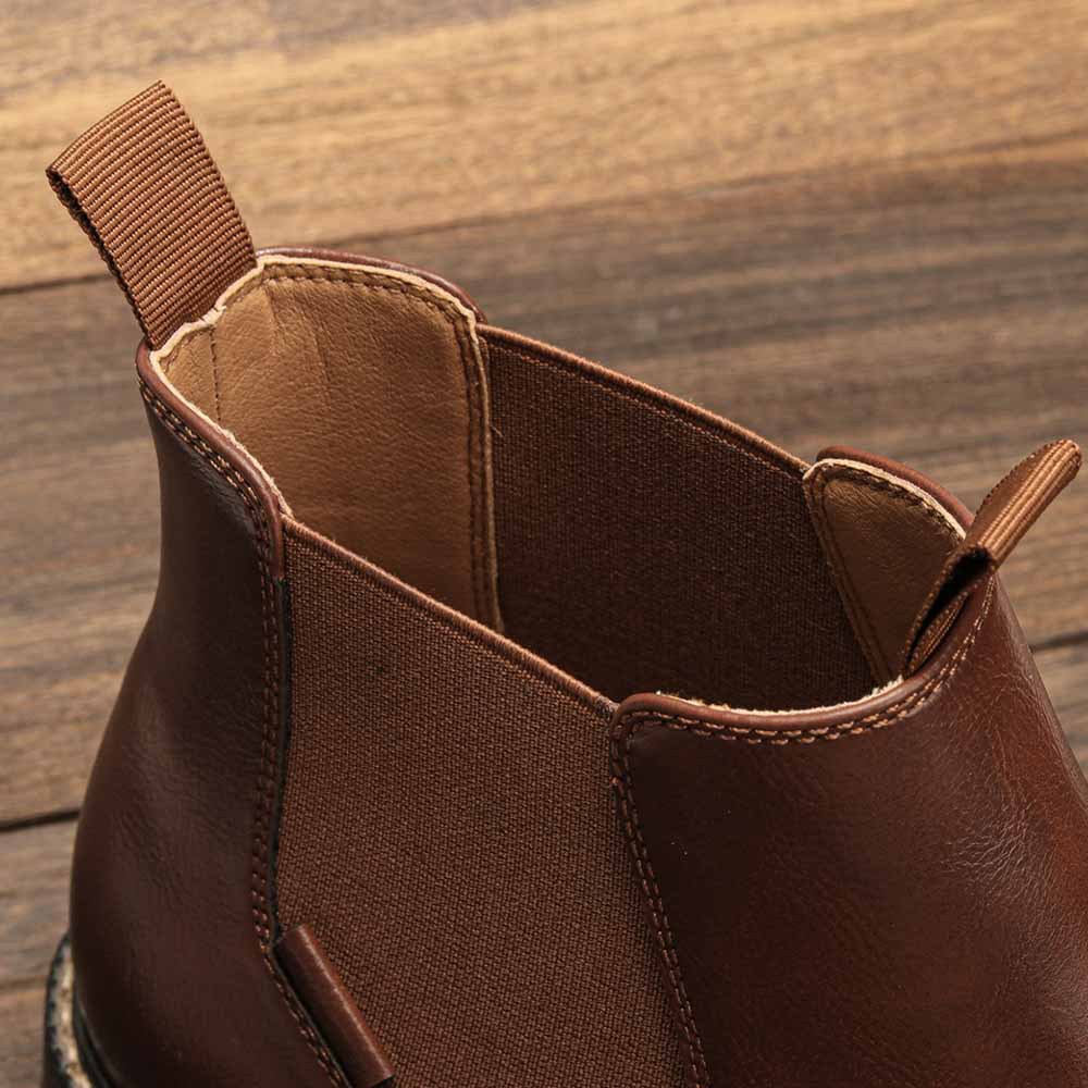 New Trendy Workwear Men's Short Boots