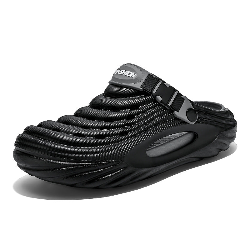 Men's Simple And Stylish Casual Platform Slippers