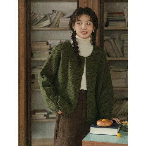 Women's All-matching Loose Knitted Coat Top