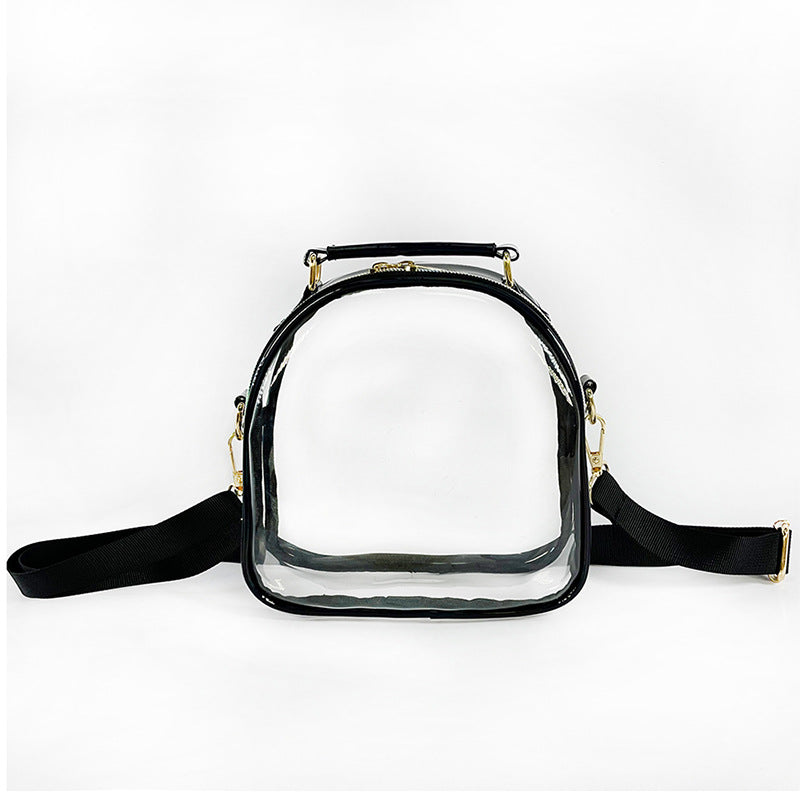 Women's Fashion Laser Transparent Single Shoulder Crossbody Bag