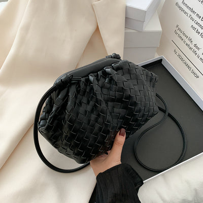Autumn Cloud Woven Bag Net New Bag Ladies Fashion