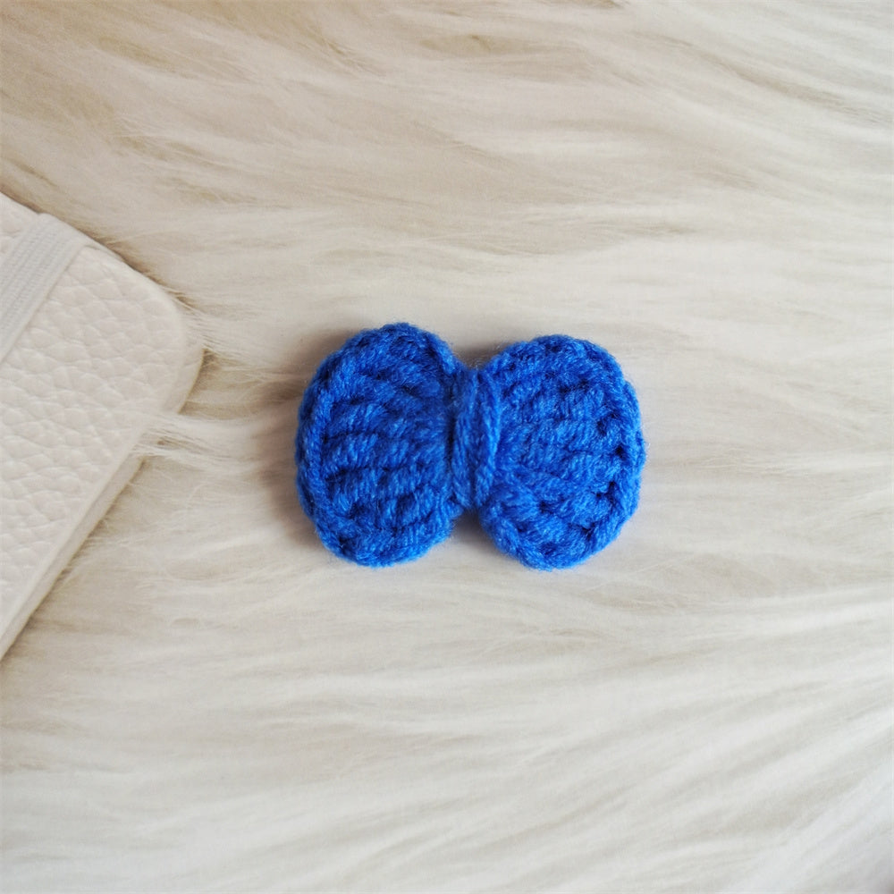 Wool Bow Diy Handmade Finished