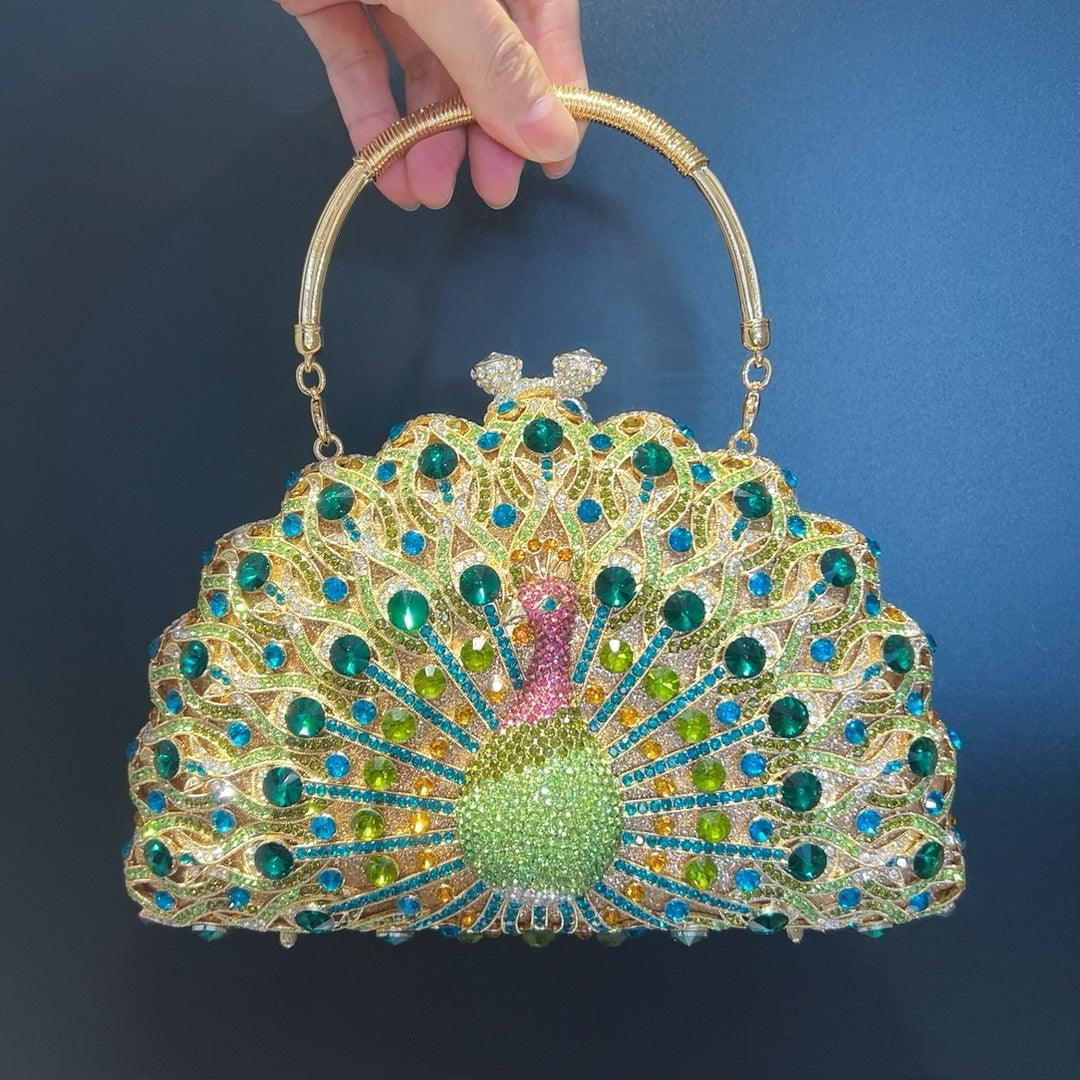 Store Pave Diamant Aften Tasker Luksus