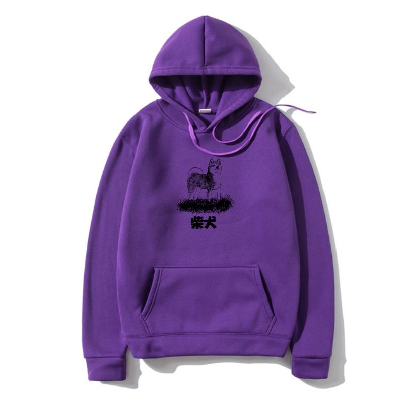 Langærmet sweatshirt til mænd med kængurulomme