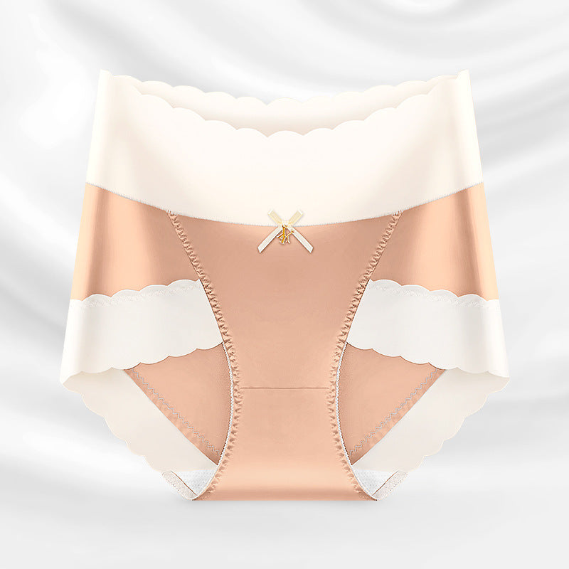 Fashion Light Luxury Satin Bow Briefs