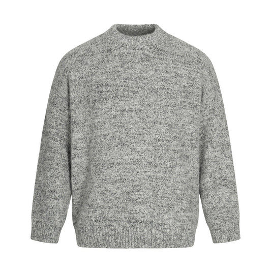 Men's Sweater Base Layer Loose Casual Longsleeve Knitted Top
