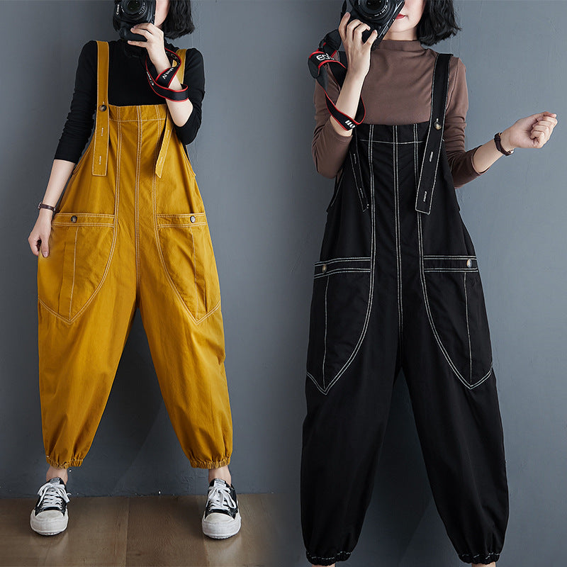 Løse plus size-overalls til kraftige MM-typer