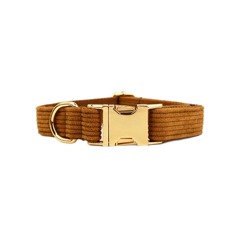 Corduroy Series Pet Dog Collar
