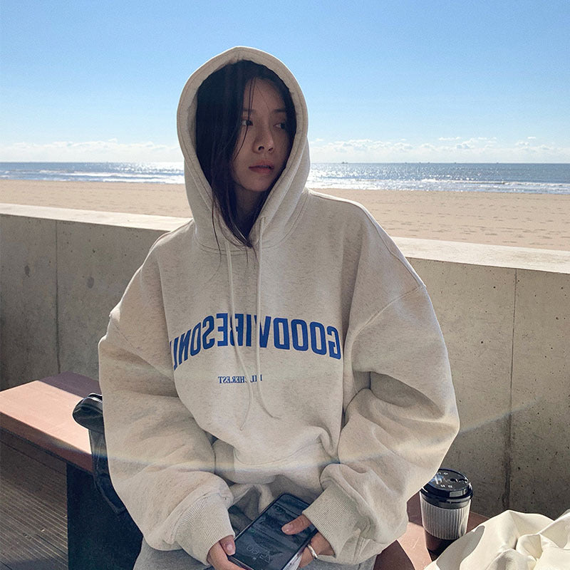 Women's Loose And Lazy Fleece Sweater Jacket
