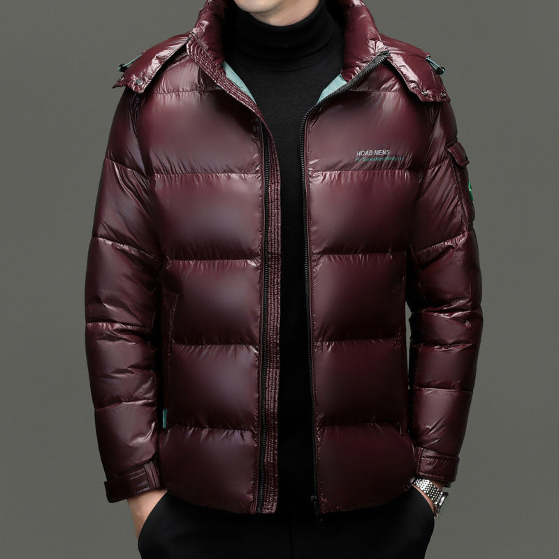 Men's Hooded Winter Thickened Cotton Jacket