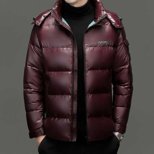 Men's Hooded Winter Thickened Cotton Jacket