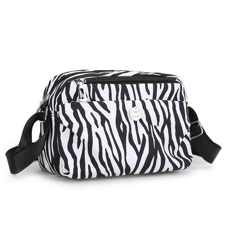Women's Large-capacity Crossbody Bag, South Korean Silk Casual