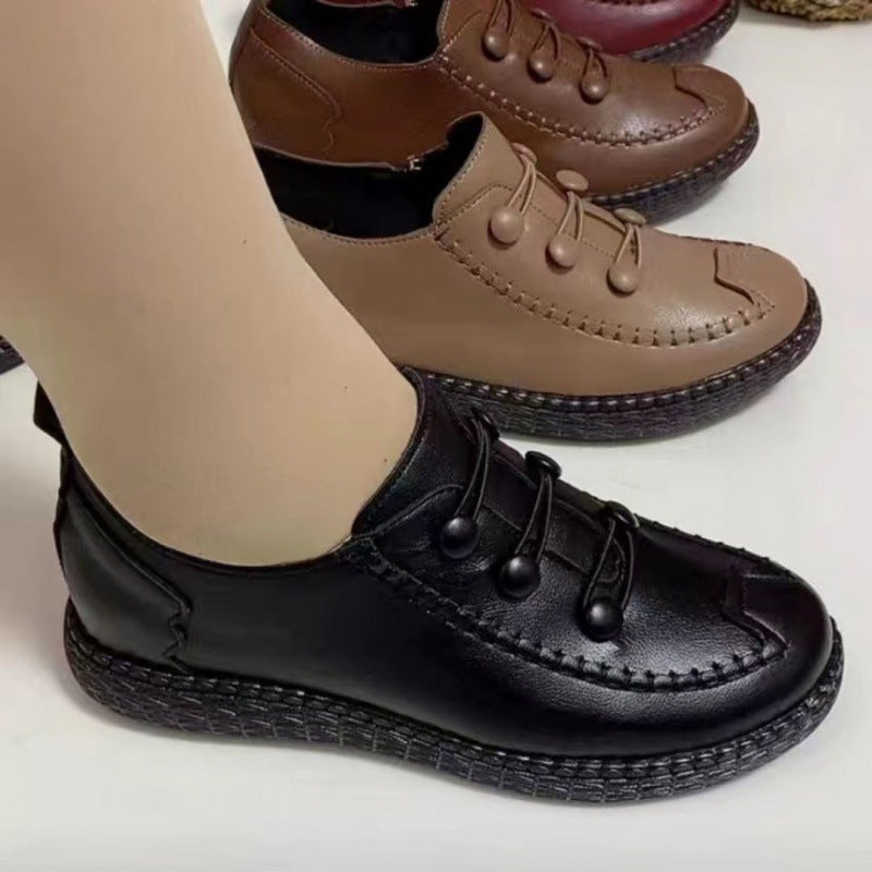 Non-slip Soft Bottom Beef Tendon Bottom Outdoor All-matching Pumps