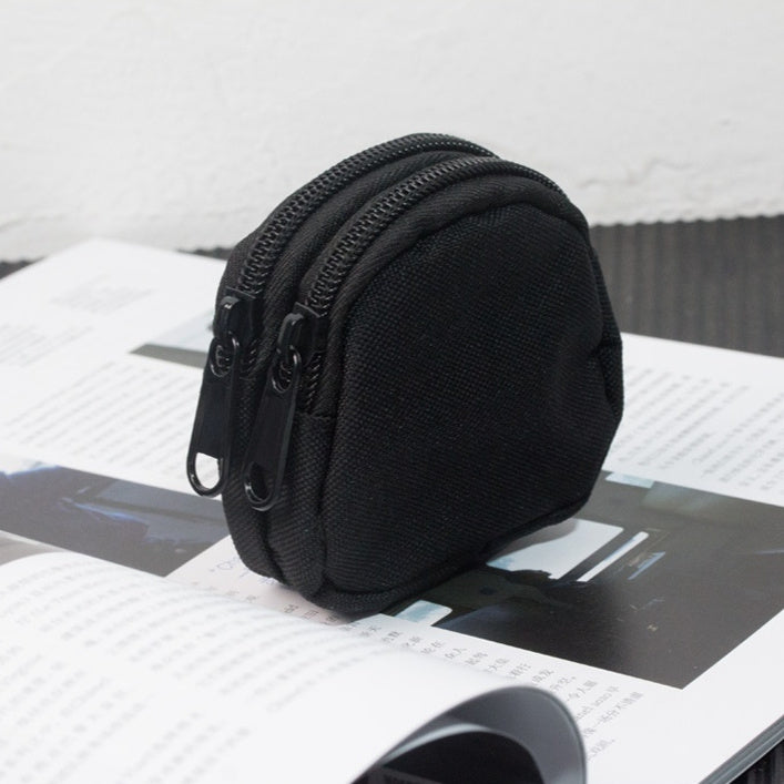 Canvas Bluetooth Headset Package Mini Coin Purse Coin