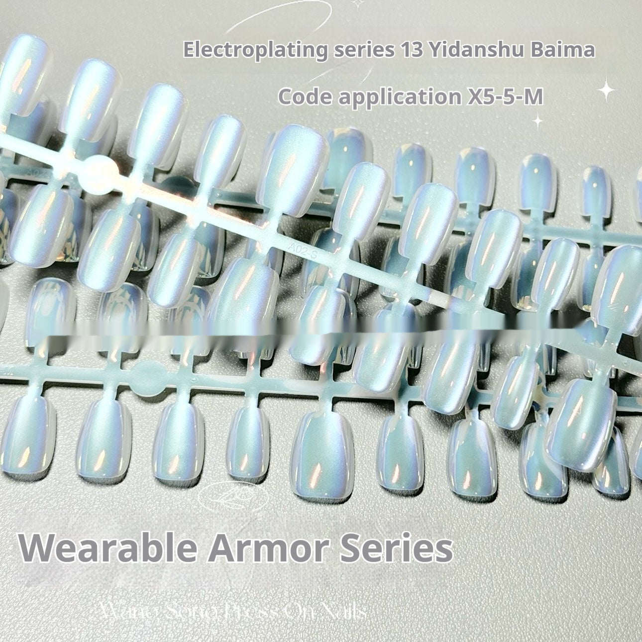 Electroplating Cat's Eye 13 Dan Book White Horse Internet Celebrity Aurora Armor Wear Armor