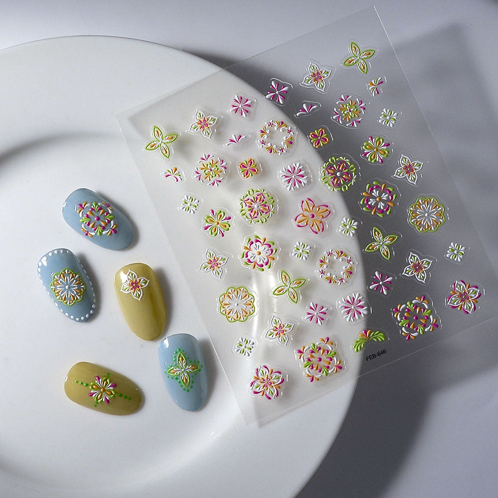 Craft Three-dimensional Nail Sticker Relief